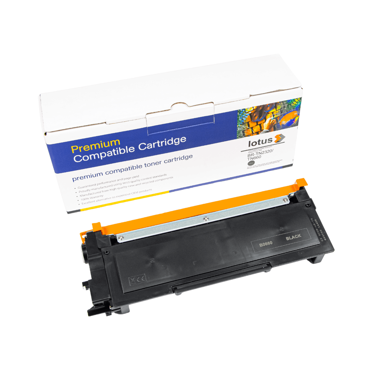 Cartucho de Toner TN2370 TN660 2.6K - Lotus