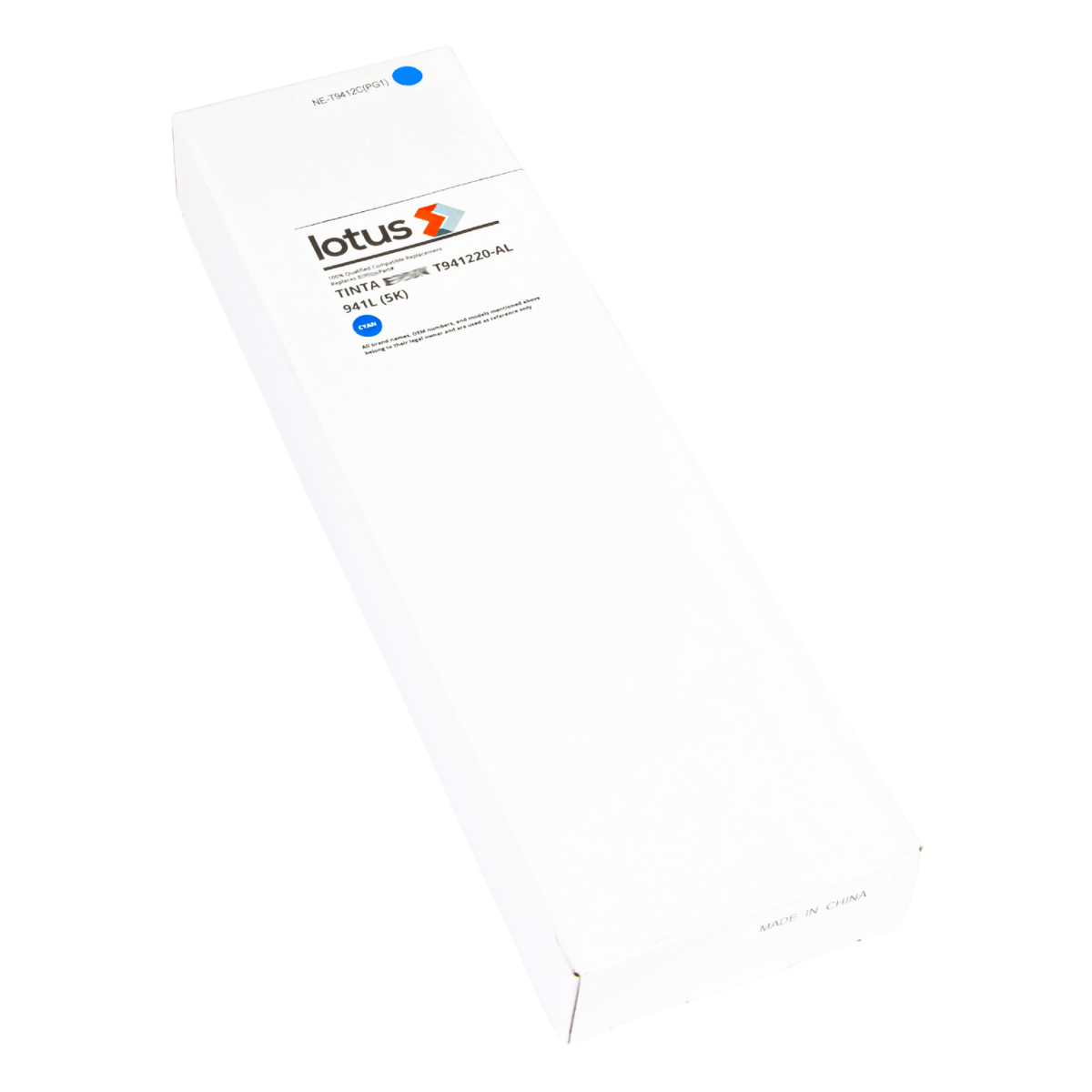 Bolsa de Tinta P/ Epson T941220-AL 941L Ciano C/ Chip 5K - Lotus