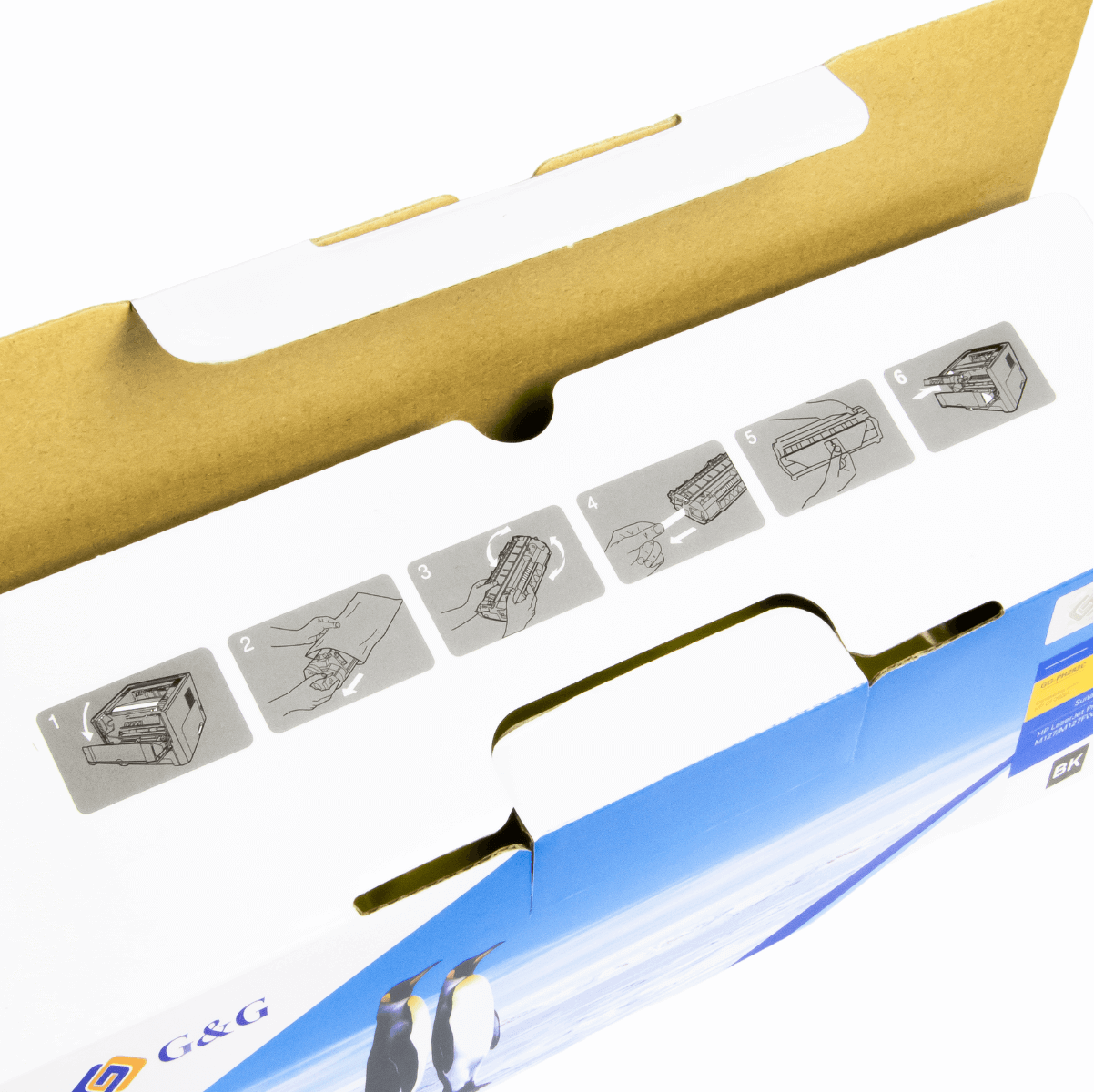 Cartucho de Toner P/ HP 283A C/ Chip 1.5K - G&G