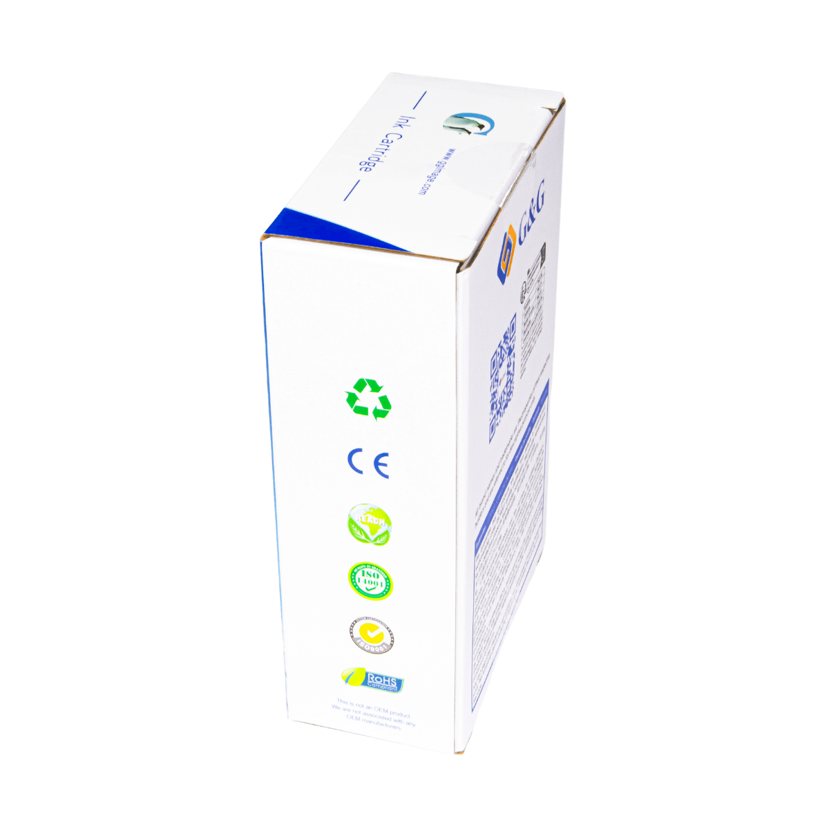 Cartucho de Tinta P/ Plotter Canon PFI-107 Magenta C/ Chip 130ml - G&G
