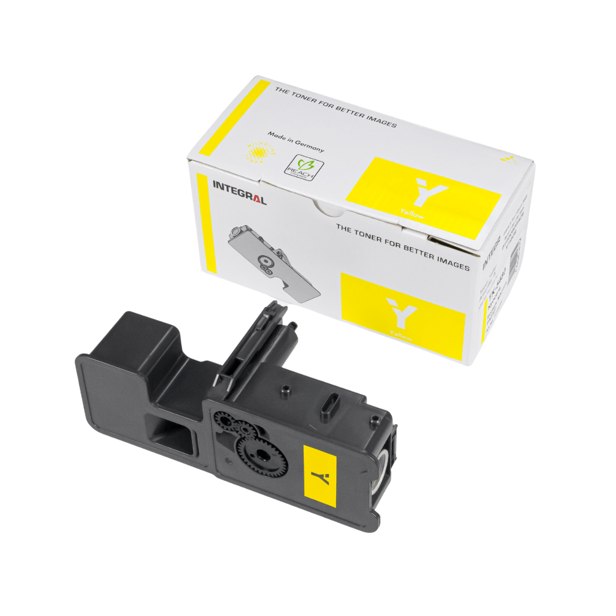 Cartucho de Toner P/ Kyocera TK5480 Amarelo C/ Chip 1.25K - Integral