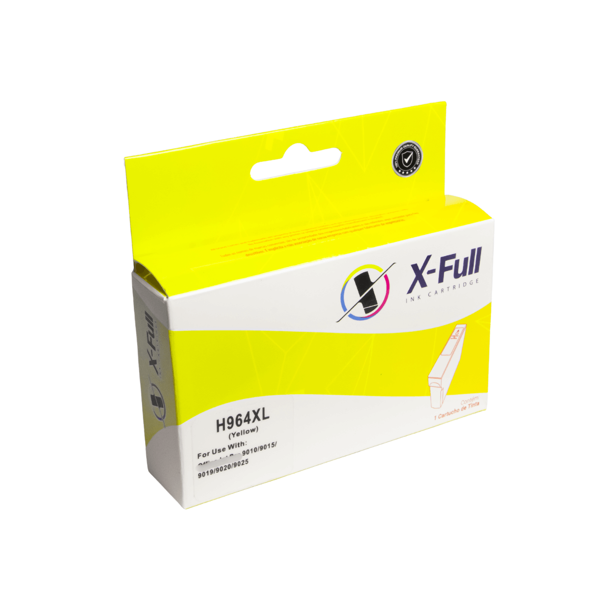 Cartucho de Tinta P/ HP 964XL 964 Amarelo Corante C/ Chip 25.5ml - X-Full