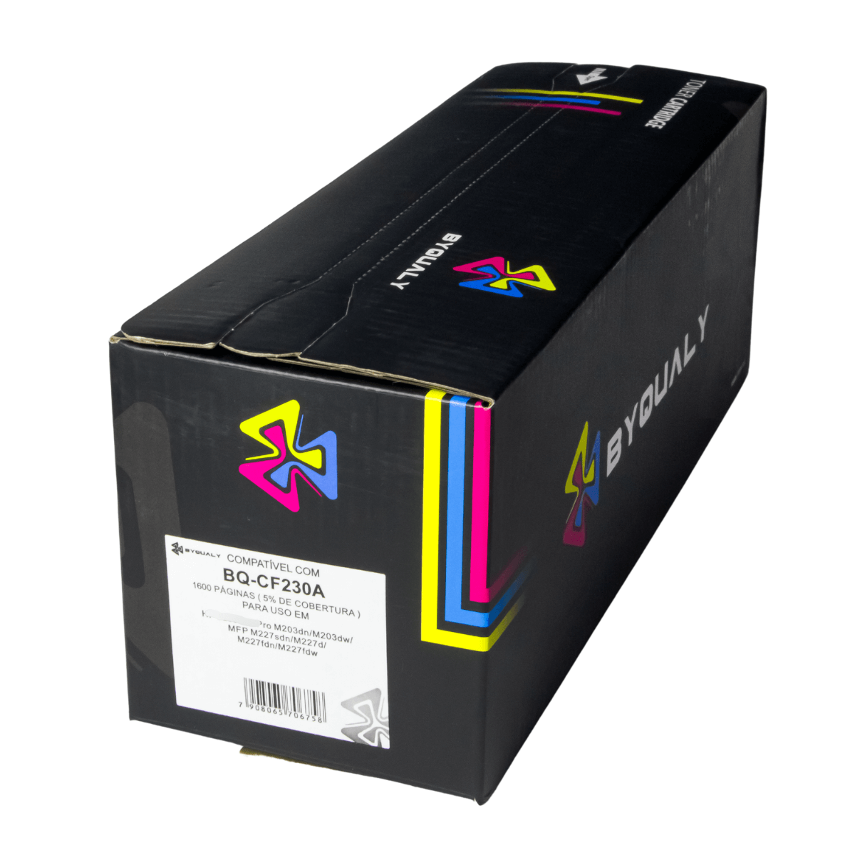 Cartucho de Toner P/ HP CF230a CF-230a Preto C/ Chip 1.6K - Byqualy