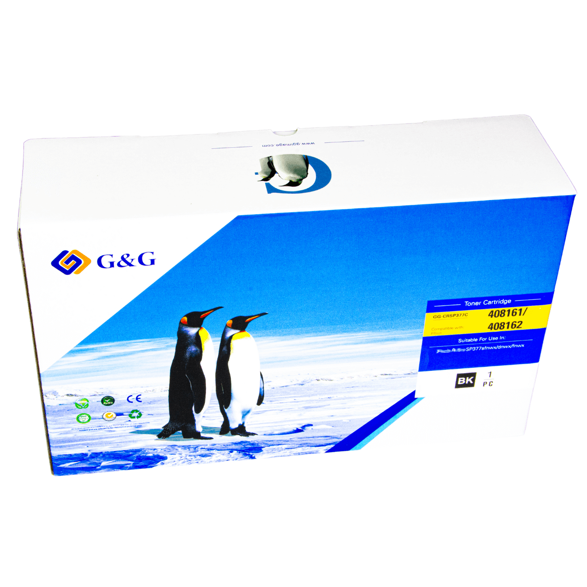 Cartucho de Toner P/ Ricoh SP310 SP377 C/ Chip 6.4K - G&G