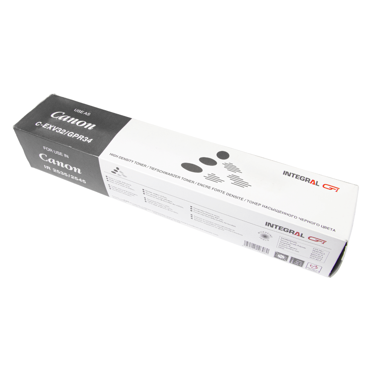 Toner Compatível Integral GPR 34 Preto para Canon IR2535 | 2545