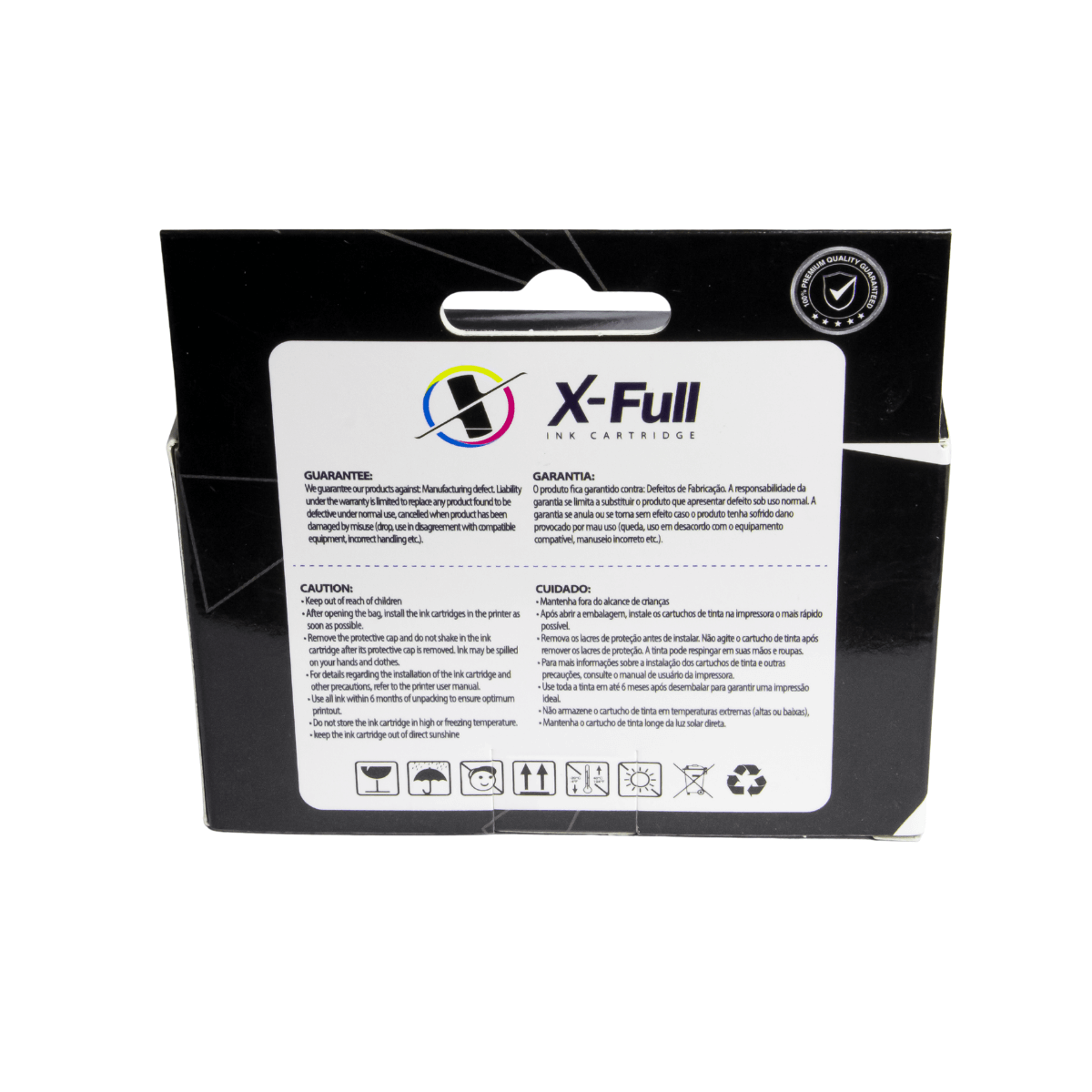Cartucho de Tinta P/ HP 711XL CZ133A T520 T120 Preto C/ Chip 80ml - X-Full
