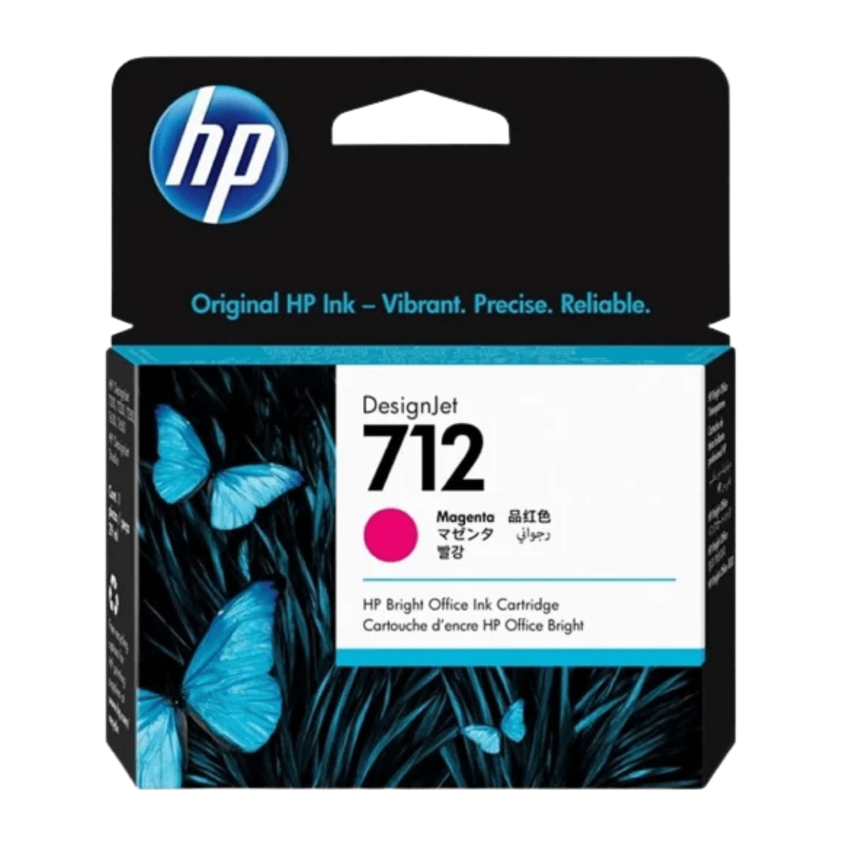 Cartucho de Tinta HP 712 3ED68A P/ Plotter T250 T650 Magenta 29ml - Original