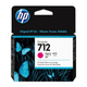 Cartucho de Tinta HP 712 3ED68A P/ Plotter T250 T650 Magenta 29ml - Original
