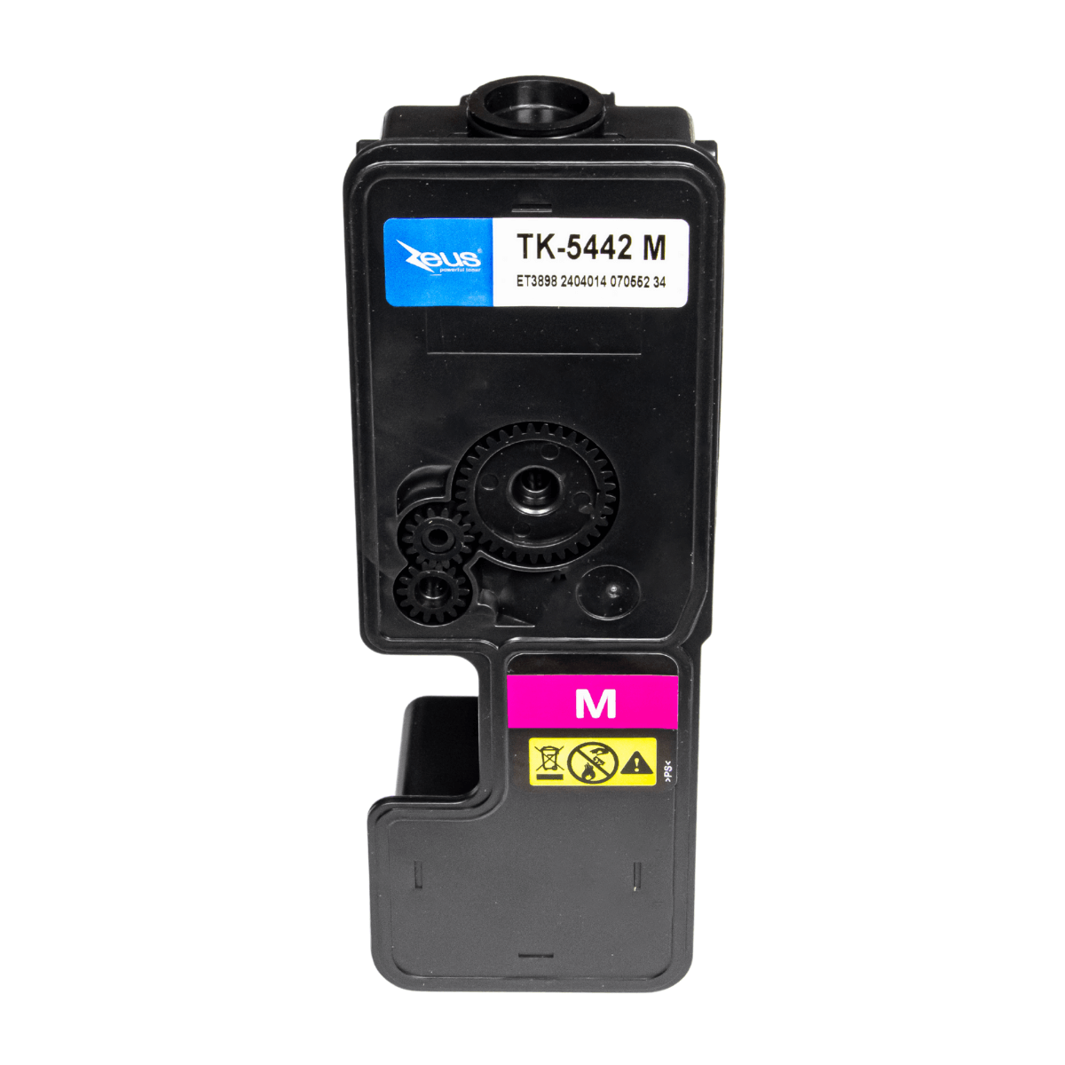 Cartucho de Toner P/ Kyocera TK5442 Magenta C/ Chip 2.4K - Zeus