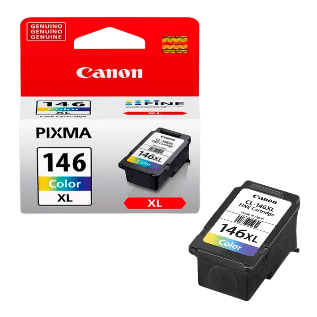 Kit Cartucho de Tinta Canon PG-145XL CL-146XL - Original