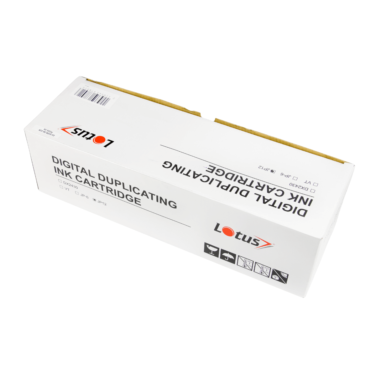 Cartucho de Tinta Compatível Lotus BK p/ Dupli JP12 - 600ml (Kit c/ 5)