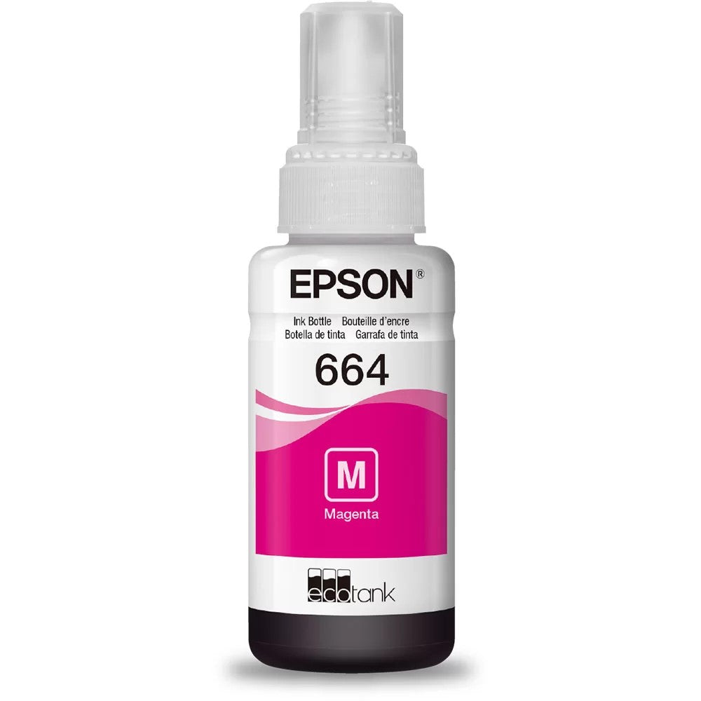Refil de Tinta Original T664 Magenta p/ Epson - 70ml