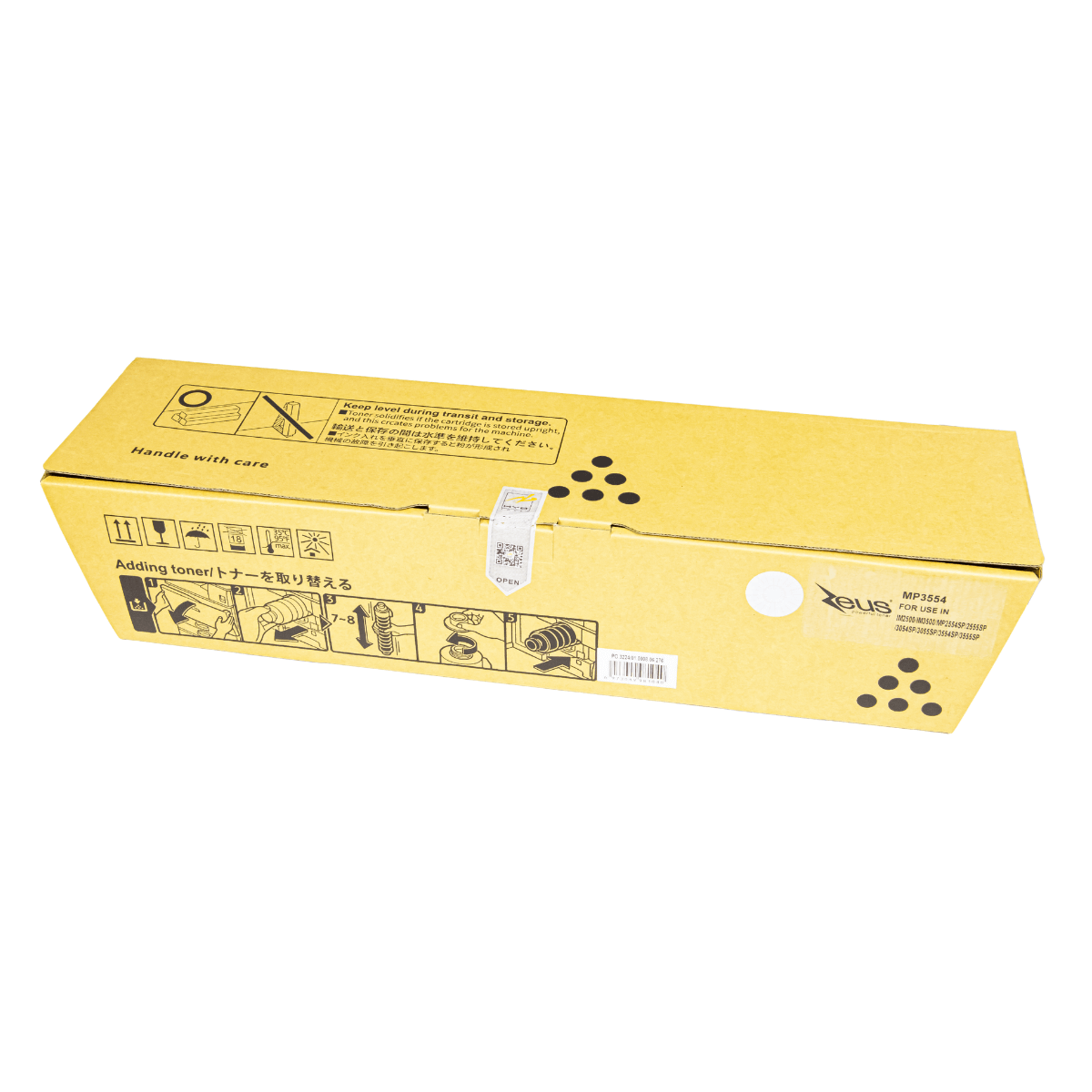 Cartucho de Toner Compatível Zeus P/ Ricoh MP2554 - 24K