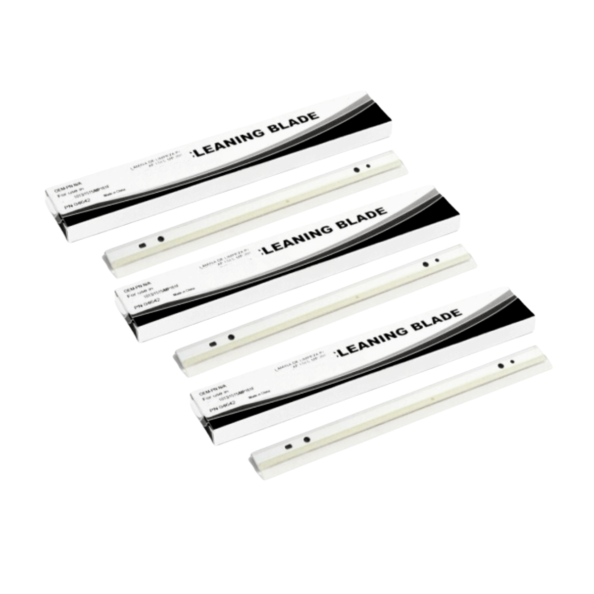 Kit 3 Lâminas de Limpeza Compatíveis P/ Ricoh MPC2030 2050 2550 - Zeus