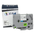 Fita P/ Rotulador Brother TZc-FX251 TZe-FX251 24mm x 8m Black/ White - X-Full