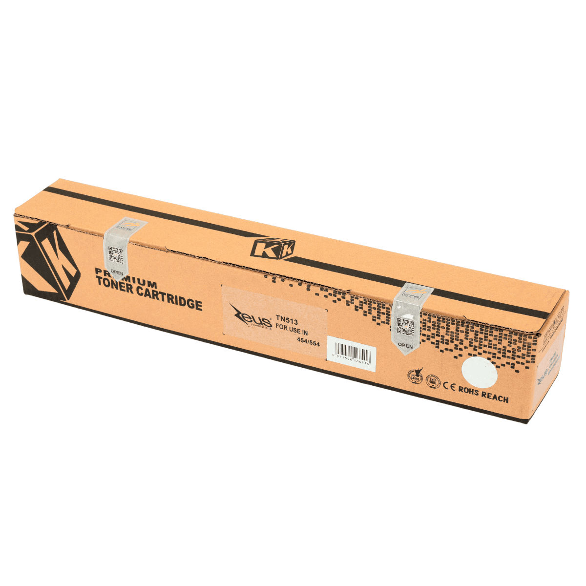 Toner P/ Konica Minolta TN512, TN513, Preto, C/ Chip, 27K - Zeus