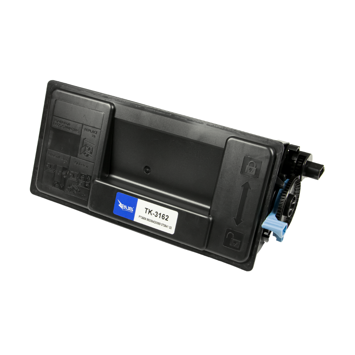 Toner Compatível Zeus TK3162 C/ Chip P/ Kyocera