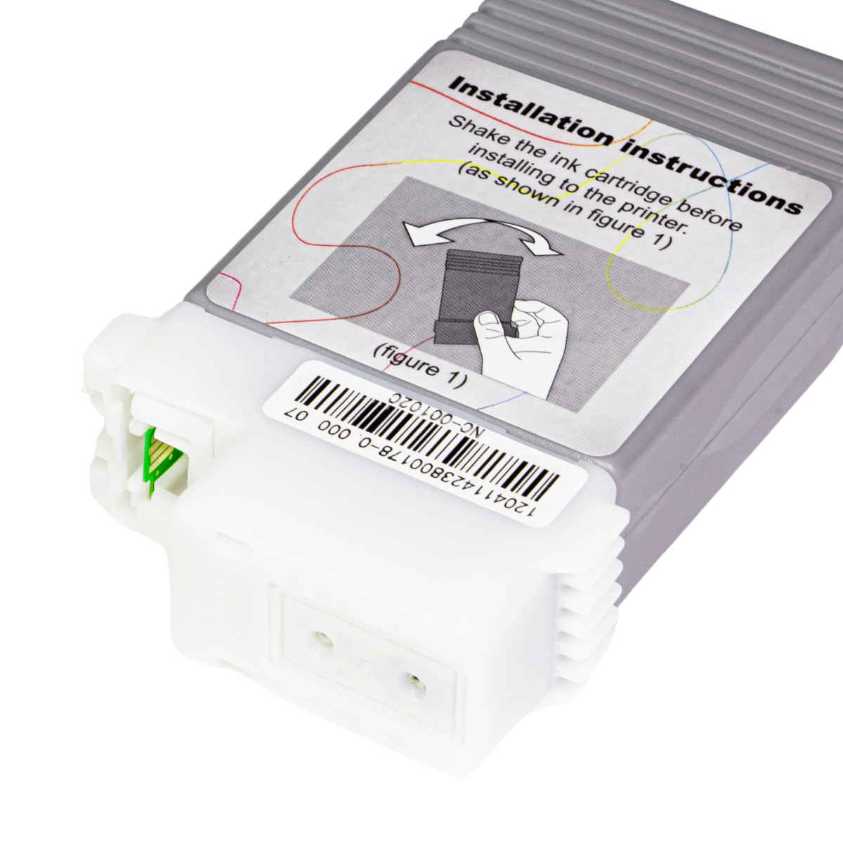 Cartucho de Tinta P/ Plotter Canon PFI-107 Ciano C/ Chip 130ml - G&G