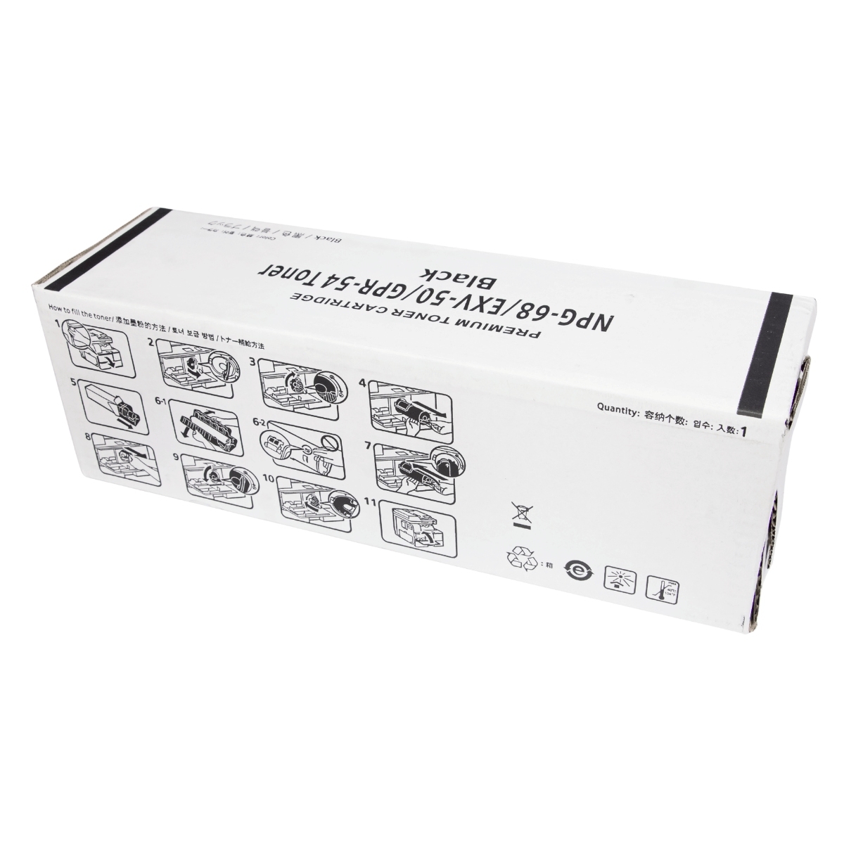 Toner Compatível Zeus GPR-54 P/ Canon IR1435 C/ Chip - 17.6K