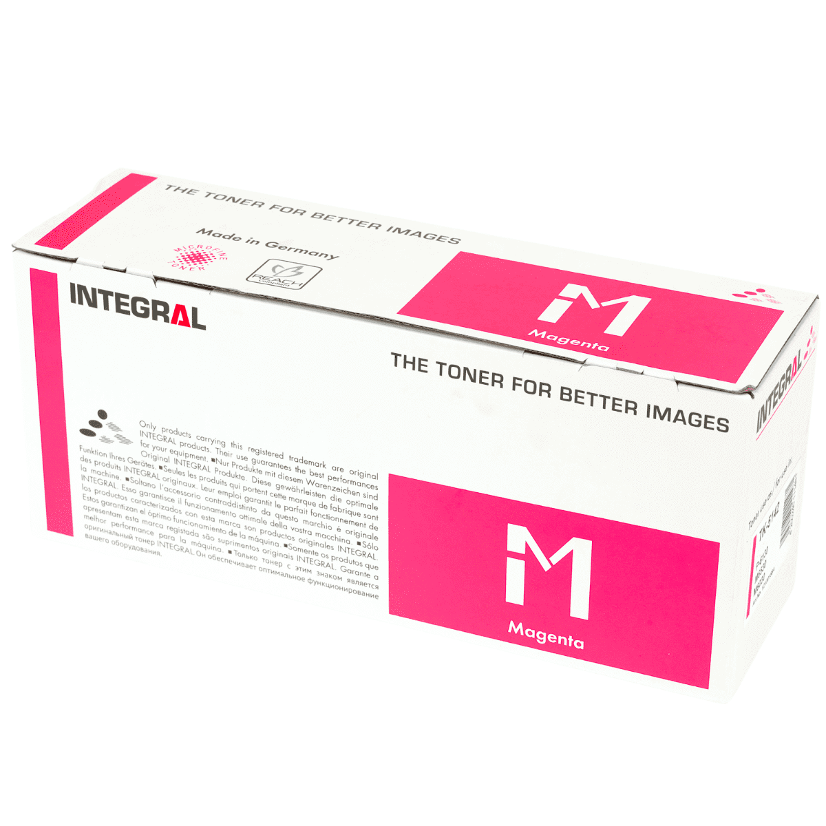 Cartucho de Toner P/ Kyocera TK5142, Magenta, C/ Chip, 5K - Integral