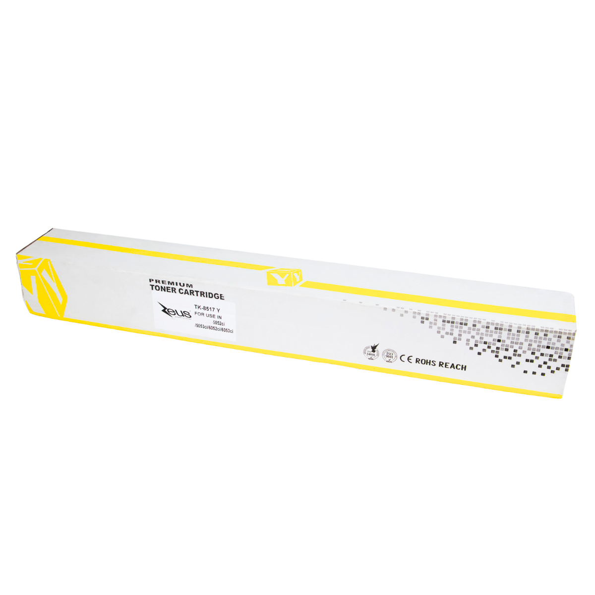 Cartucho de Toner P/ Kyocera Tk8517, Amarelo, C/ Chip, 20K - Zeus