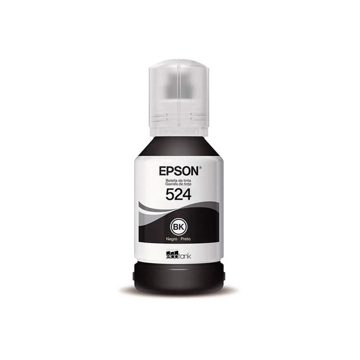 Refil de Tinta Epson T524120AL T524120 T524 Preto | L15150 L15160 L6490 | Original 127ml