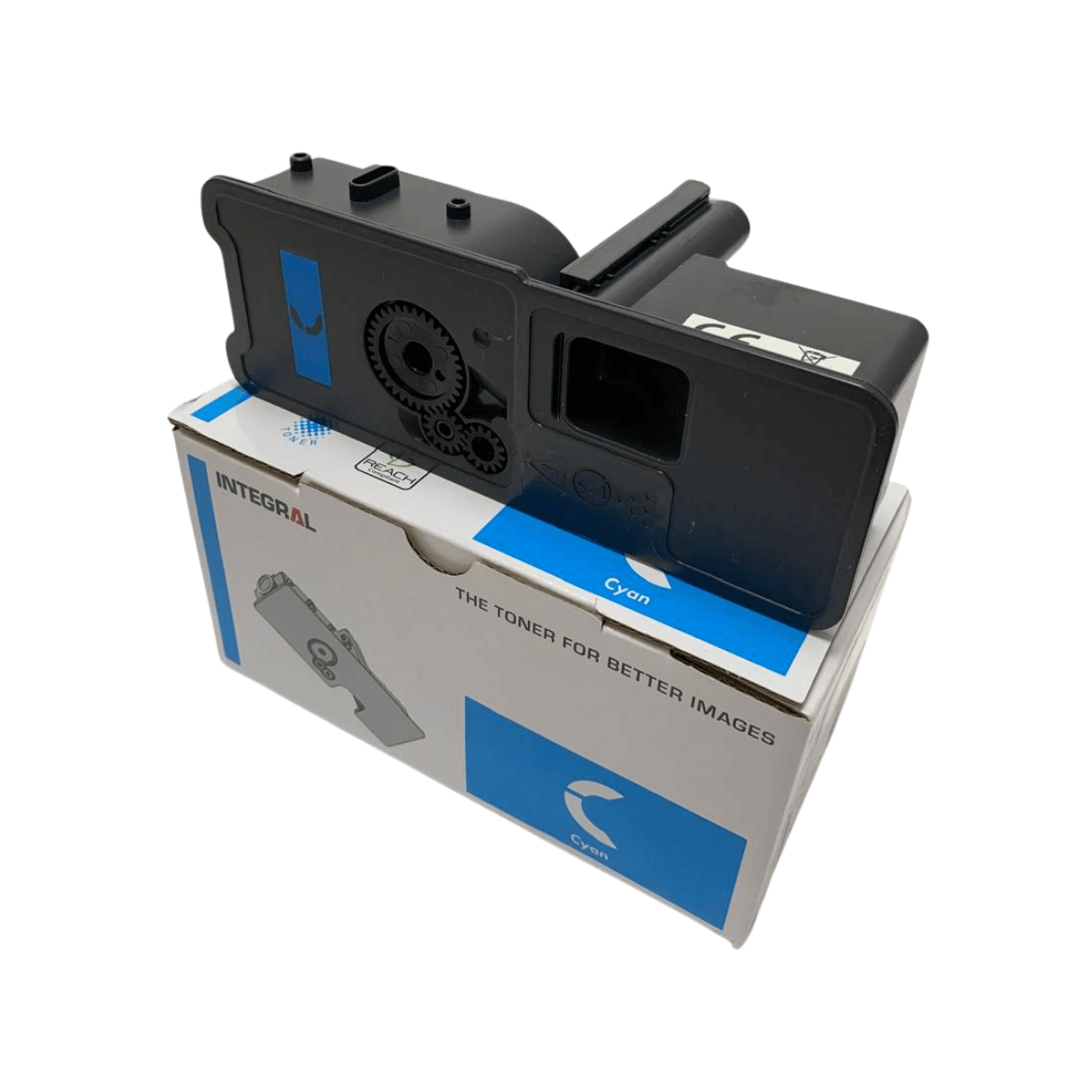 Cartucho de Toner P/ Kyocera TK5432 Ciano C/ Chip 1.25K - Integral