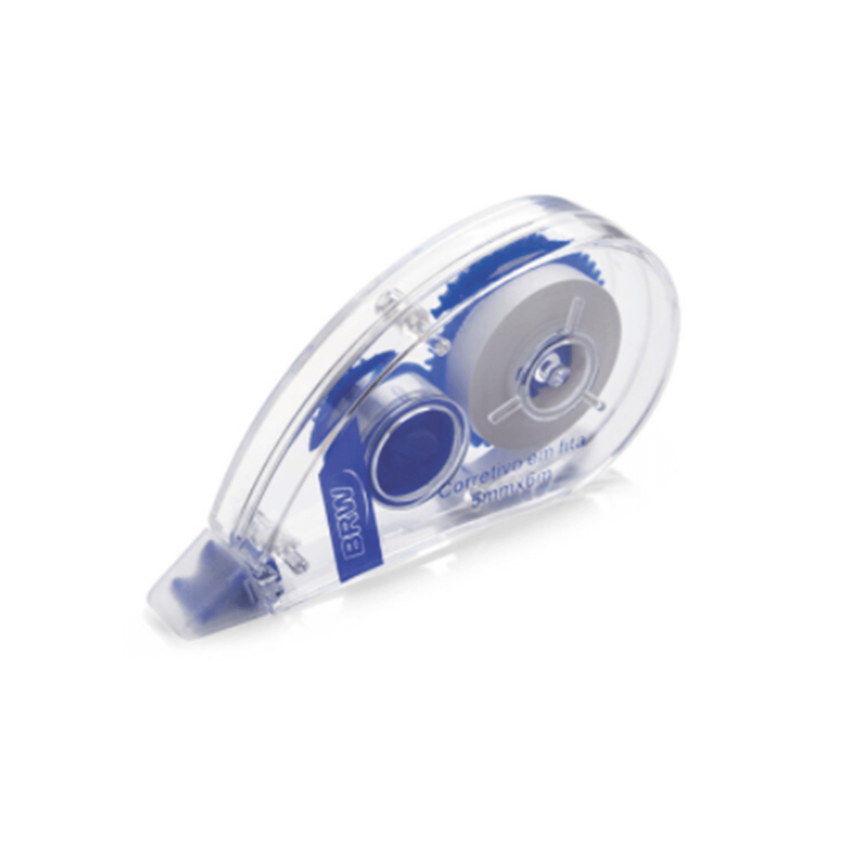 Corretivo em Fita 6M X 5MM BRW- Blister C/ 1un