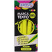 Marca-Texto Fluorescente Amarelo em Gel BRW- Caixa C/ 12un
