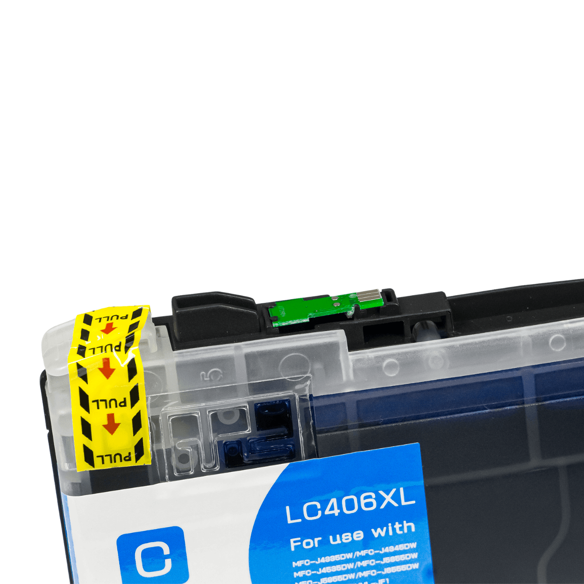 Cartucho de Tinta P/ Brother LC406XL LC406XLC Ciano C/ Chip 5K - Lotus