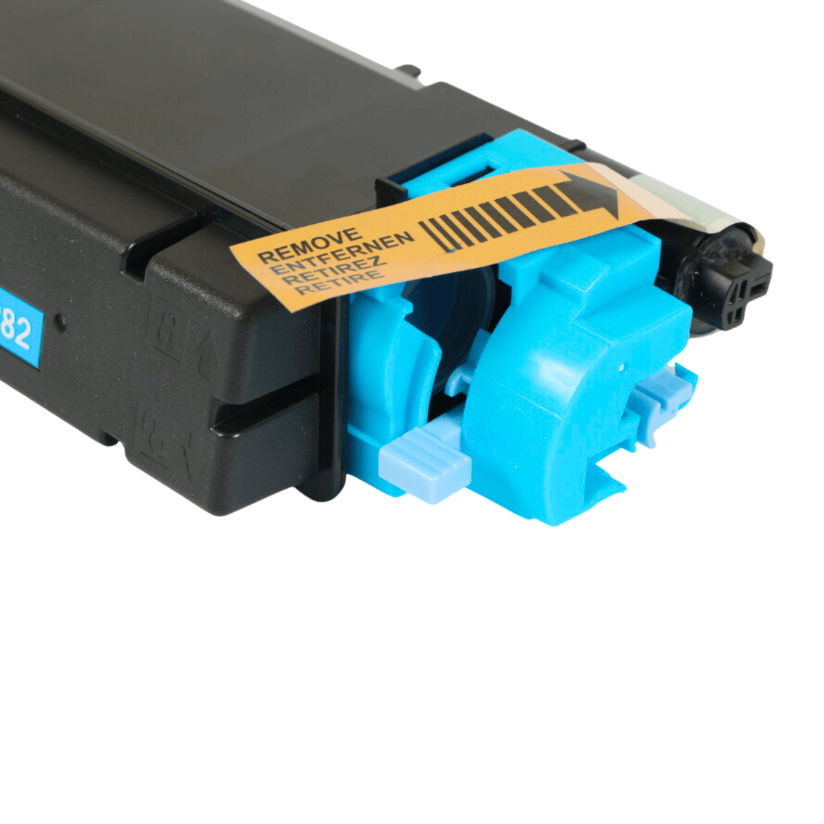 Toner Compatível Zeus TK5282 Ciano P/ Kyocera C/ Chip - 11K