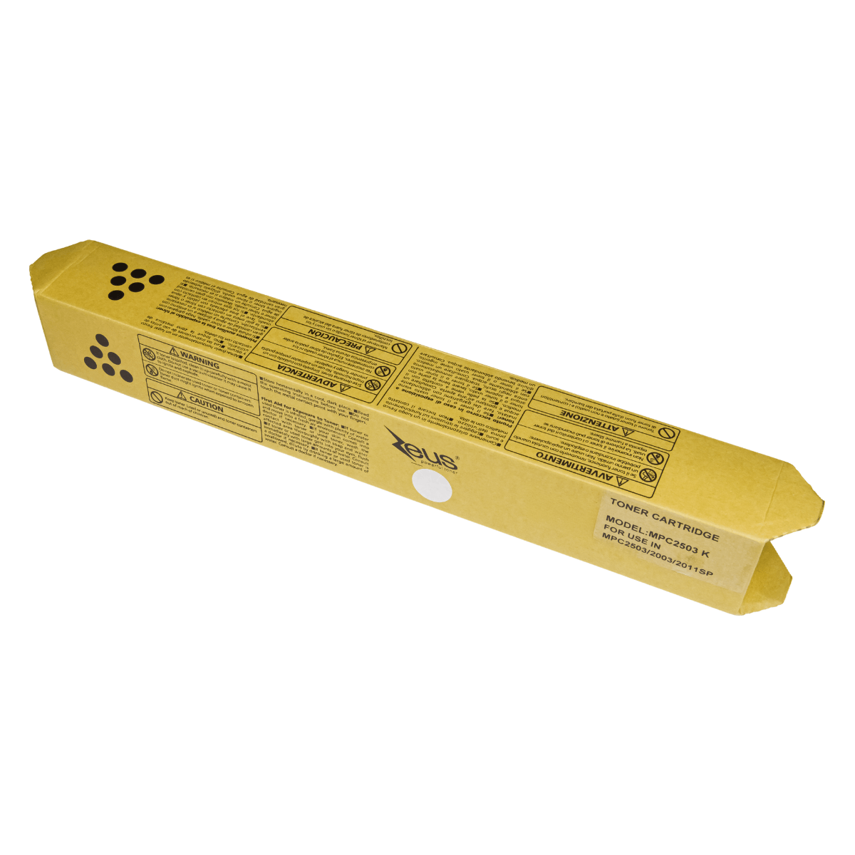 Cartucho de Toner Compatível Zeus Preto p/ Ricoh MPC 2003 2503