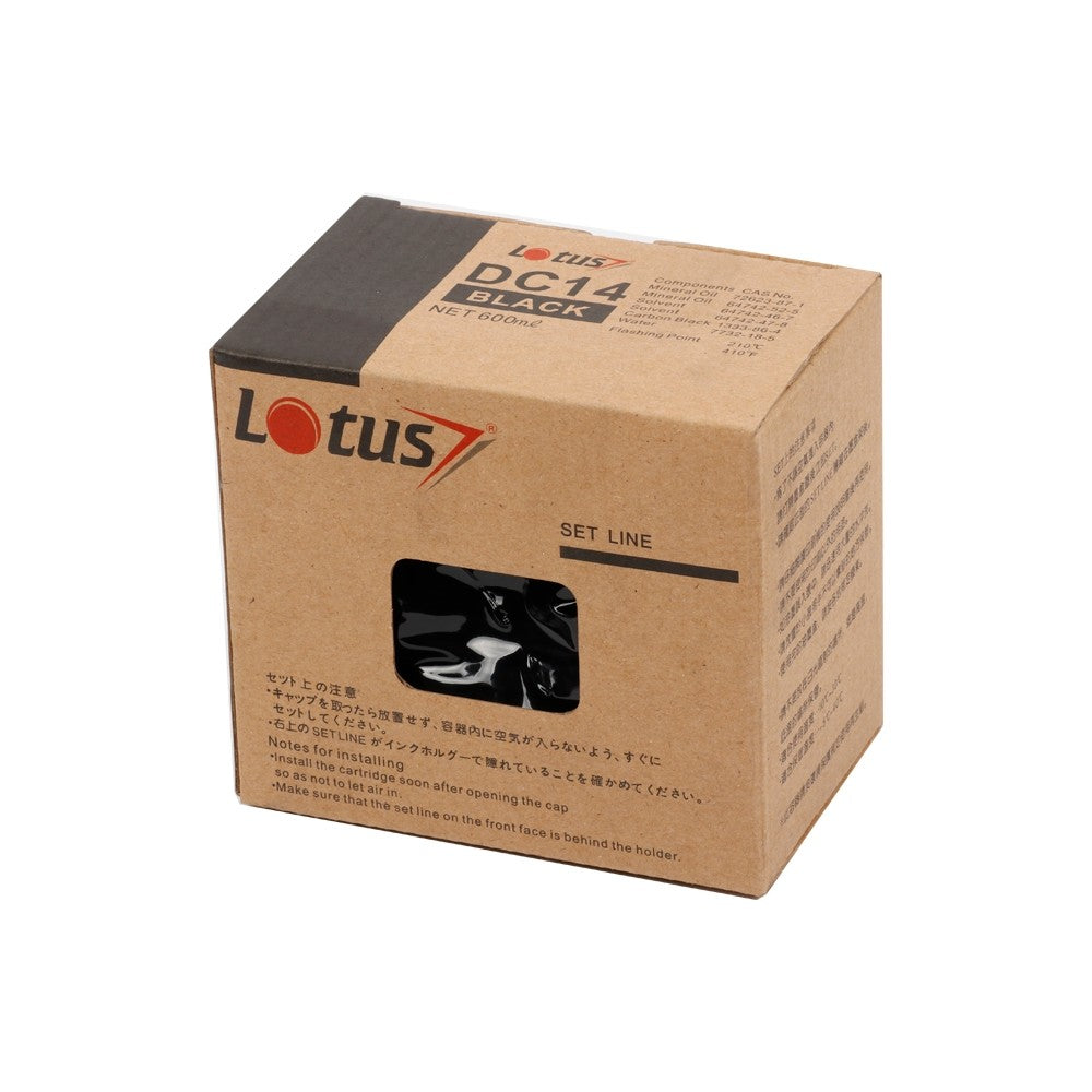 Tinta Lotus Preta Compatível com DC14 - 600ml