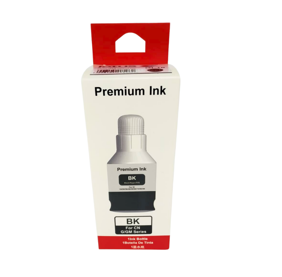 Refil de Tinta Compatível p/ Canon GI-10S Black 170ML 8.3K - Lotus