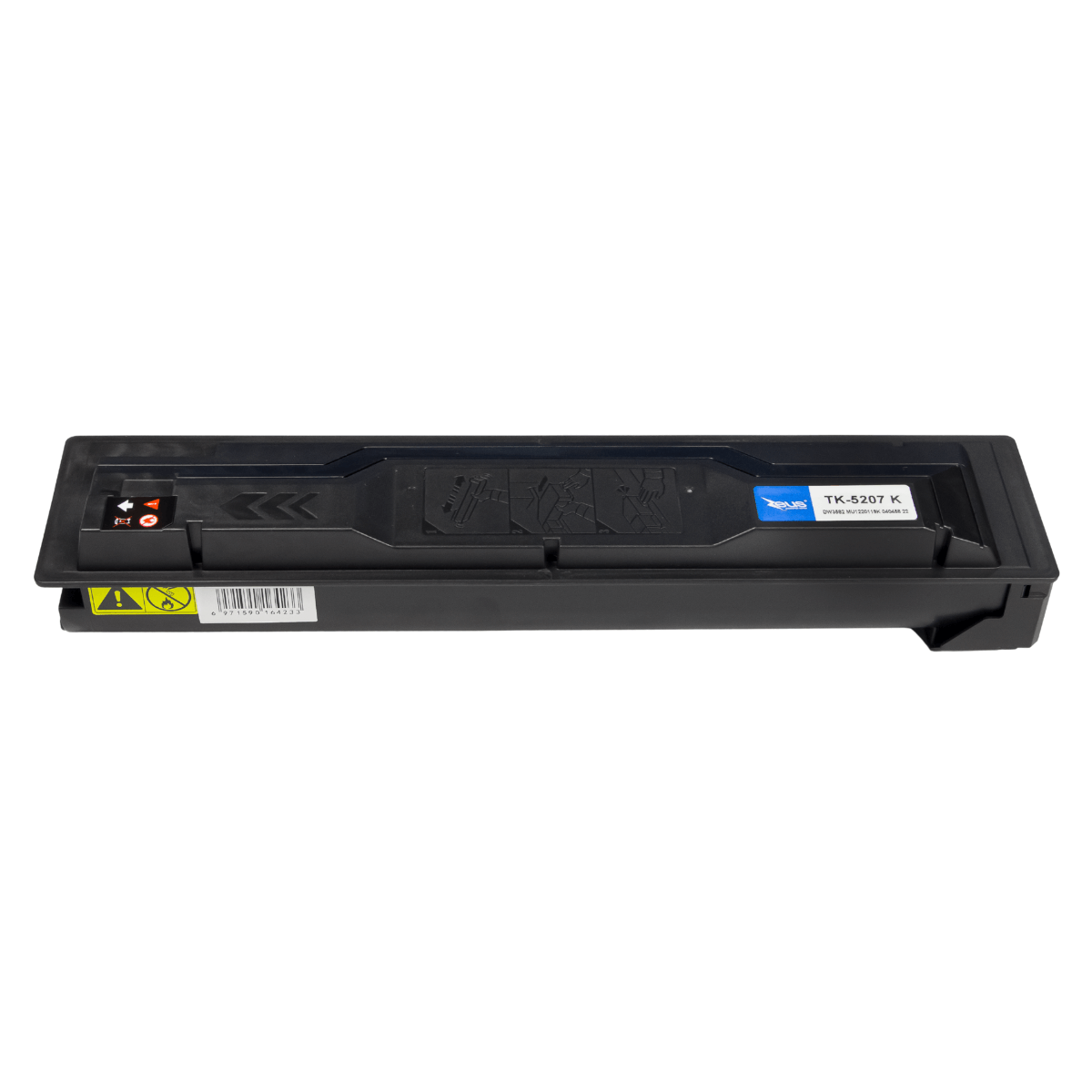 Toner Compatível Zeus TK5207 Black P/ Kyocera C/ Chip - 18K