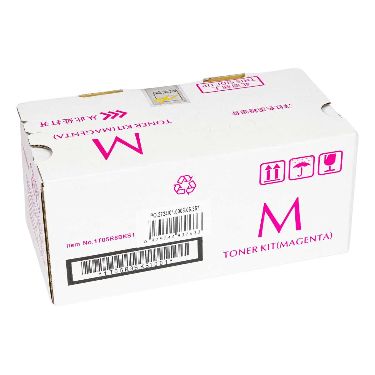Cartucho de Toner P/ Kyocera TK5432 Magenta C/ Chip 1.25K - Zeus