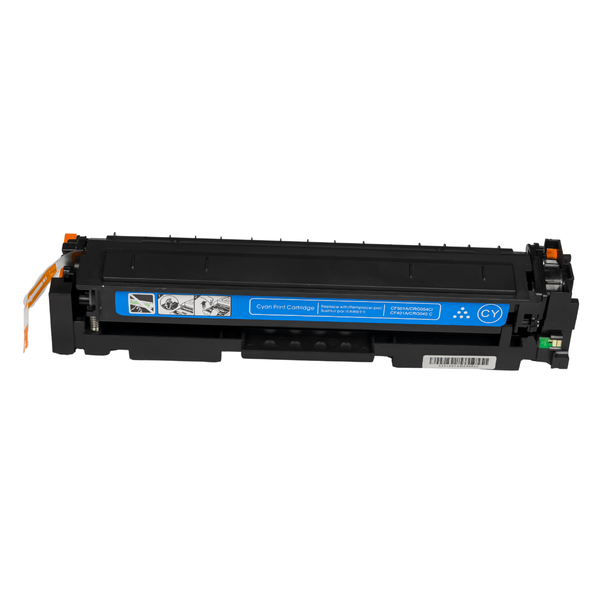Toner Compatível p/ Canon MF644, HP CF401A CF501A Ciano c/ chip (1.3K) - Lotus