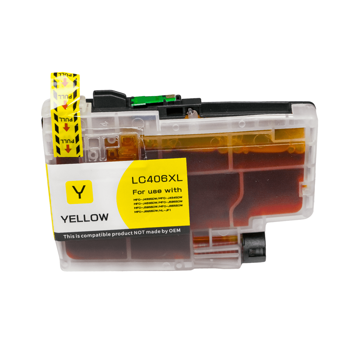 Cartucho de Tinta P/ Brother LC406XL LC406XLY Amarelo C/ Chip 5K - Lotus