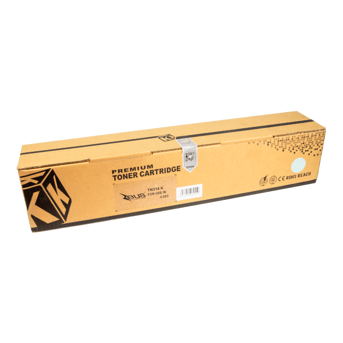 Toner Compatível C/ Minolta TN213 TN214, TN314 Preto C/ Chip 24K - Zeus