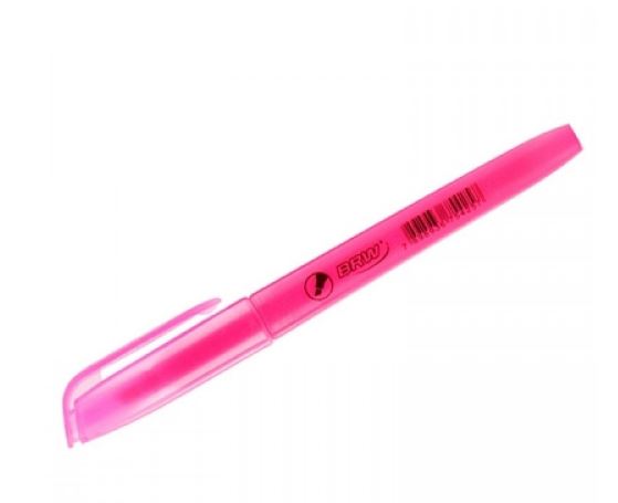 Marca-Texto Fluorescente Rosa BRWRUA