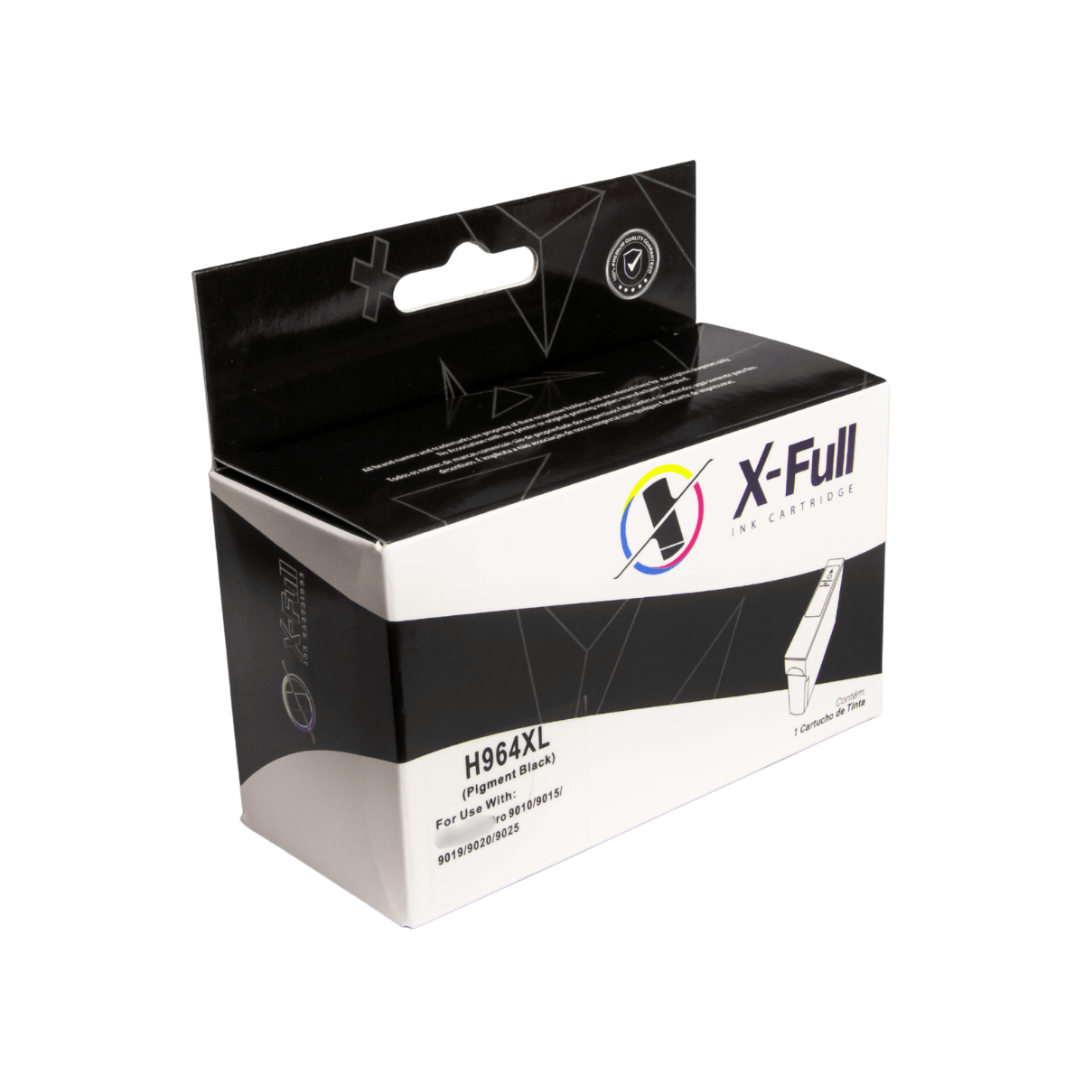 Cartucho de Tinta P/ HP 964XL 964 Preta Pigmentada C/ Chip 58ml - X-Full