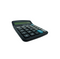 Calculadora Grande 12 Digitos de Mesa Preta - BRW