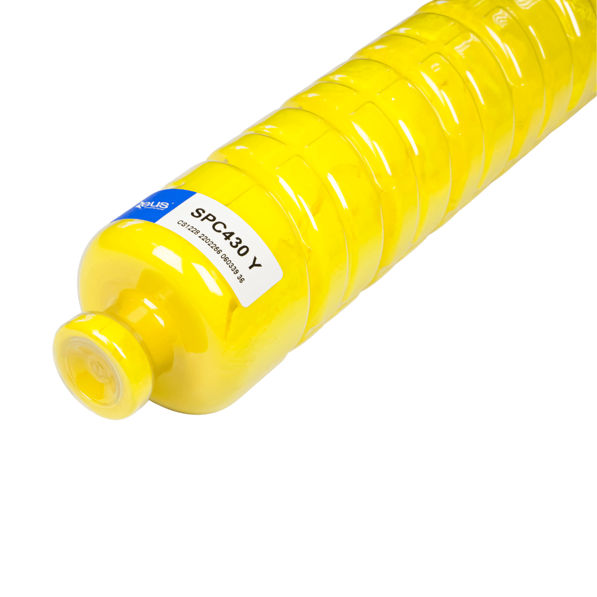 Cartucho de Toner Compatível Zeus Yellow p/ Ricoh SP C430 c/ chip - 21k