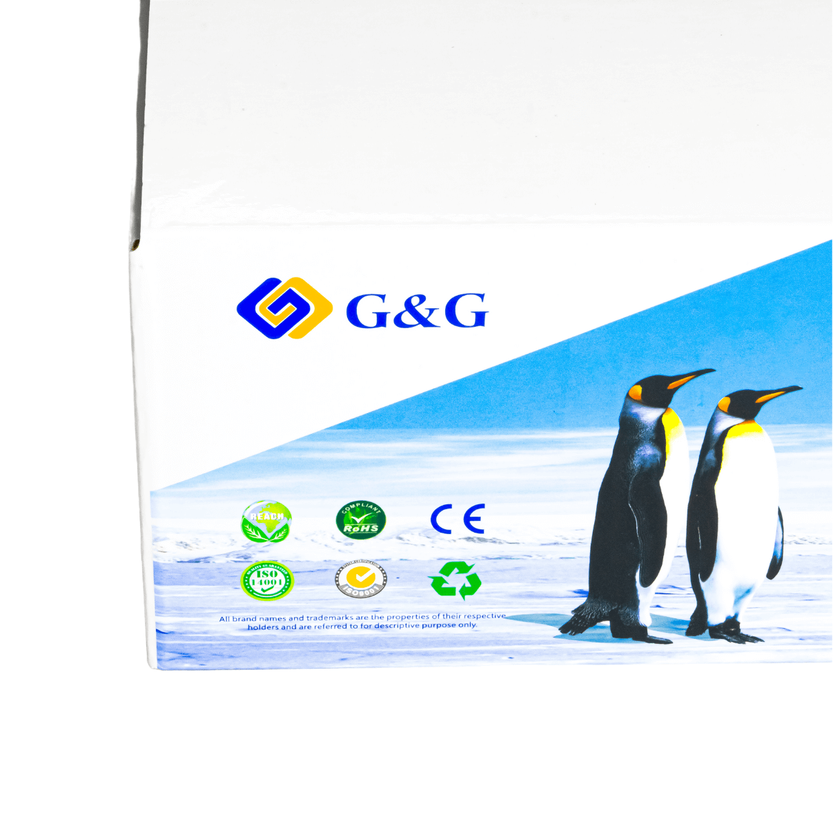 Cartucho de Toner P/ Canon e HP CF403X CF503X CRG054 202X Magenta C/ Chip 2.5K - G&G