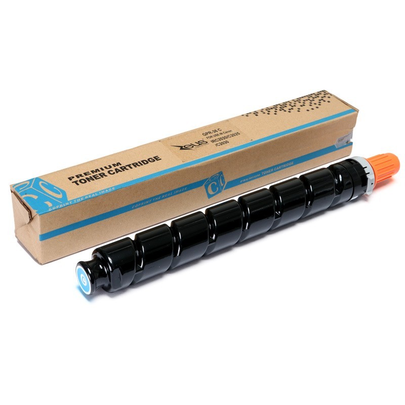 Toner Compatível Zeus GPR-36 Cyan p/ Canon C2020 2030