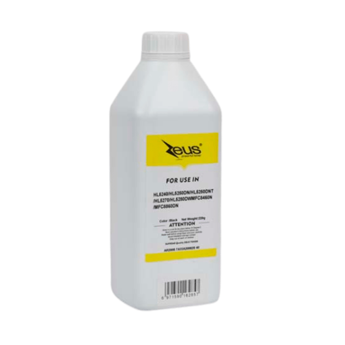 Refil de Toner Compatível Zeus TN580 TN750 p/ Brother - 220g