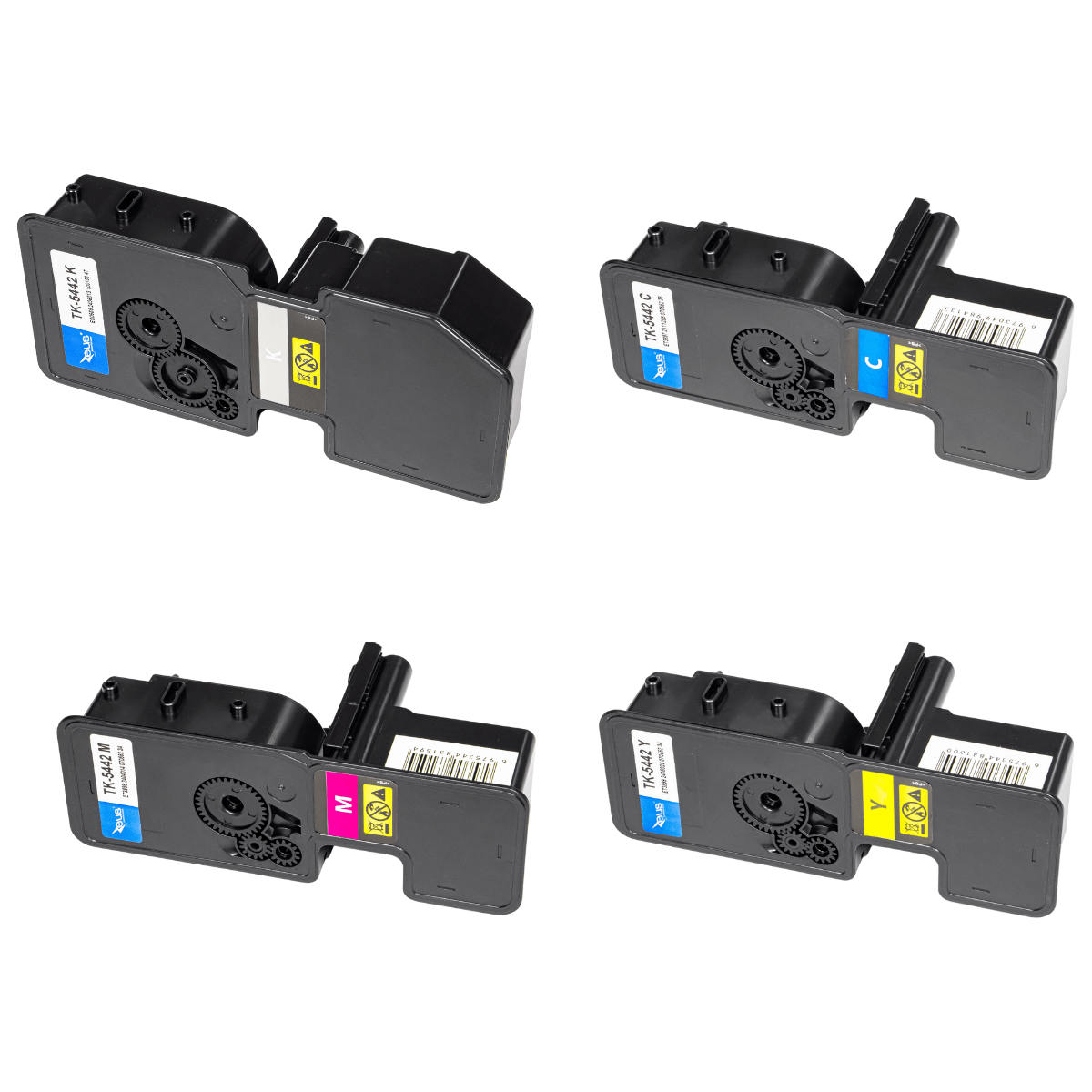 Kit 4 Cartuchos de Toner P/ Kyocera TK5442 CMYK C/ Chip - Zeus