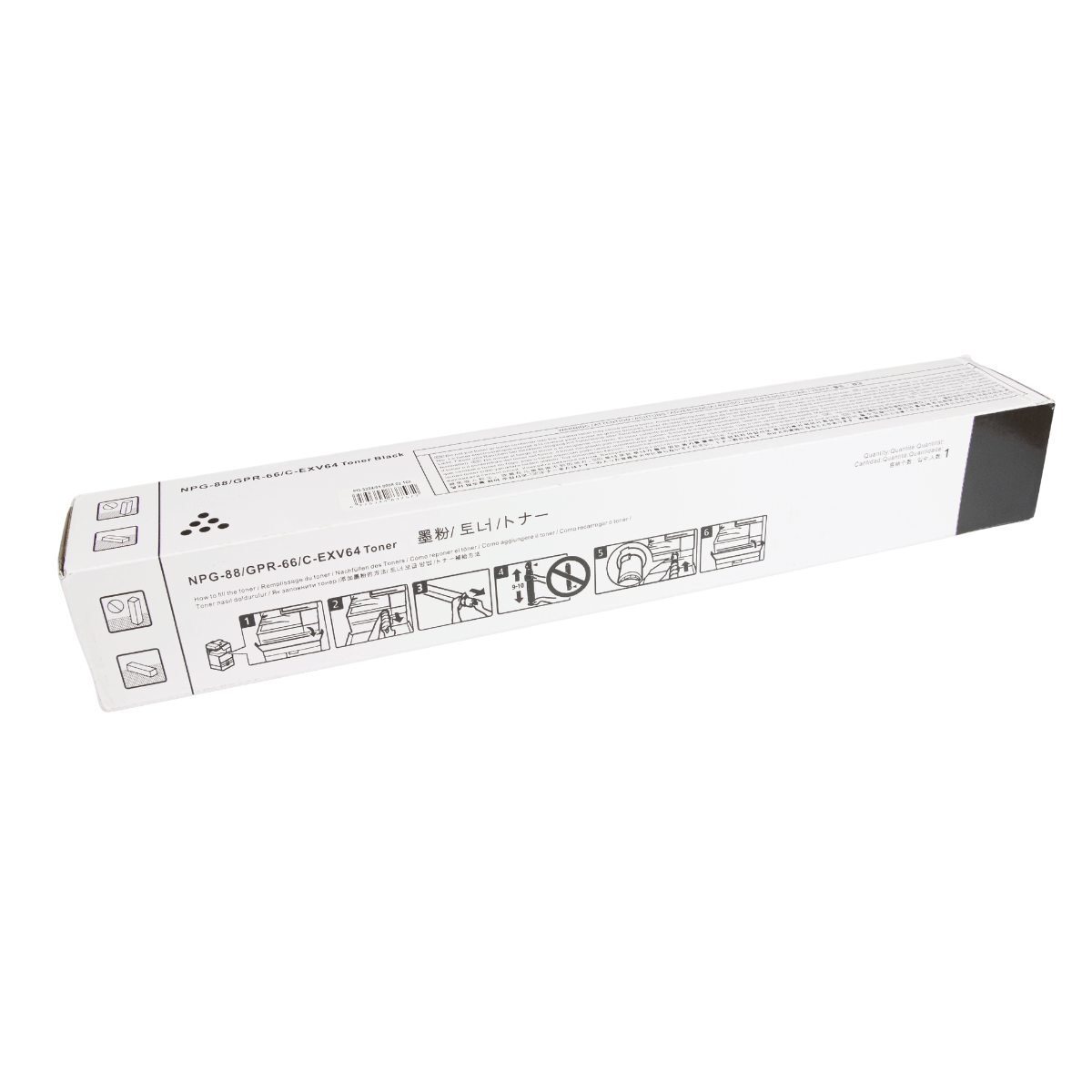 Cartucho de Toner P/ Canon GPR-66 Preto C/ Chip 38K - Zeus