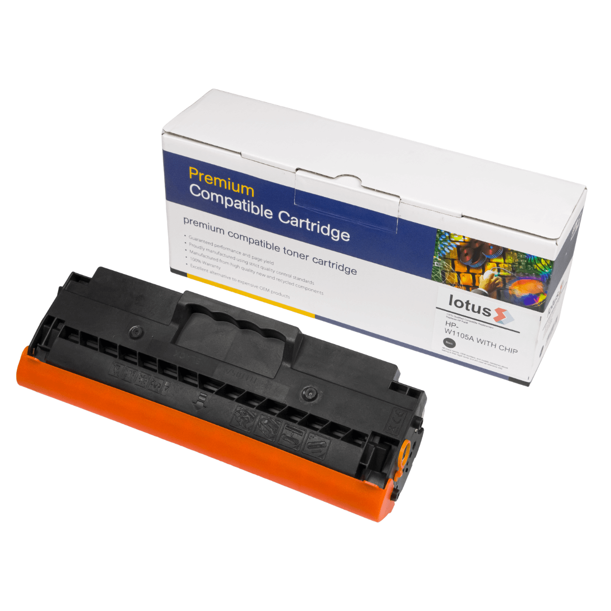Cartucho de Toner Compatível p/ HP 105A 107A c/ chip (1K) - Lotus