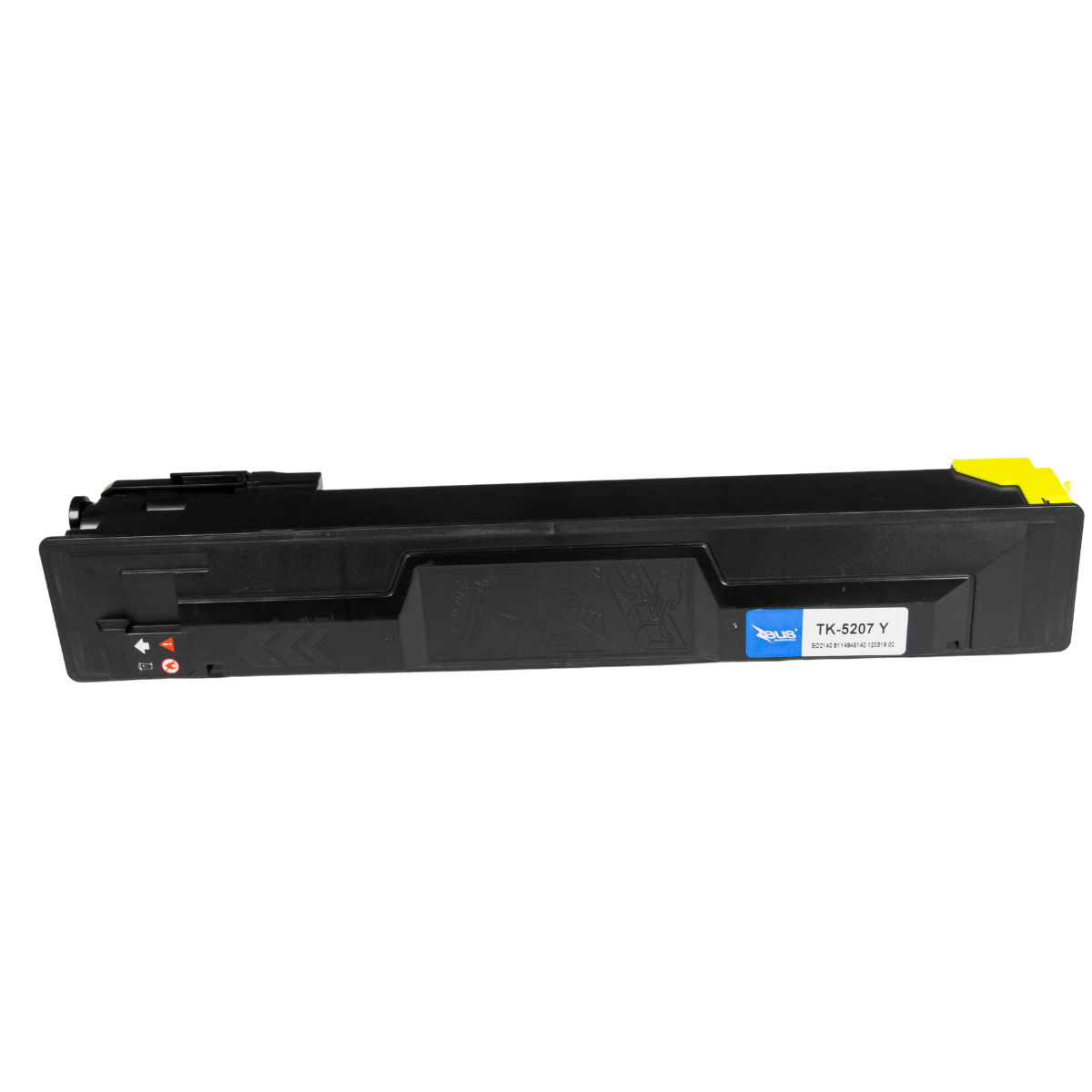 Cartucho Toner Compatível Zeus P/ Kyocera TK5207 Yellow C/ Chip - 12K
